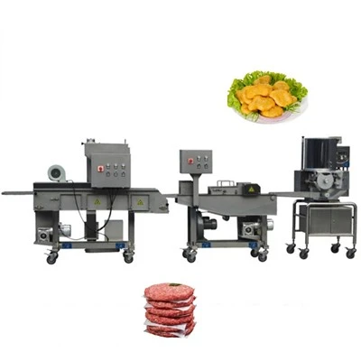 Automatisk Hamburger Patty -produktionslinje