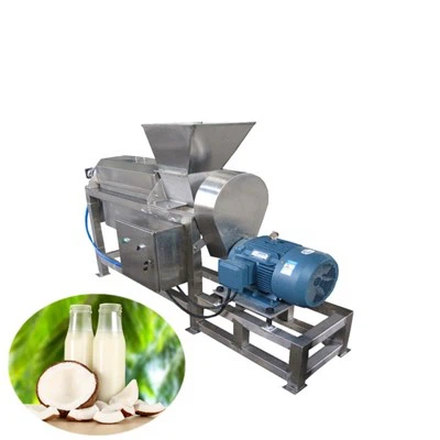 Pneumatisk Dobbelt Spiral Juice Extractor Coconut Milk Machine